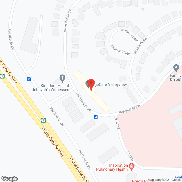 The Valleyview Supportive Living in google map