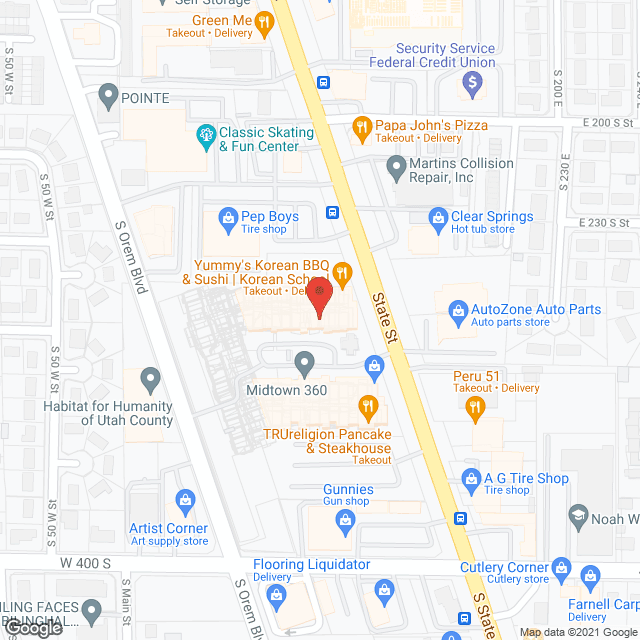 Midtown Village AL in google map