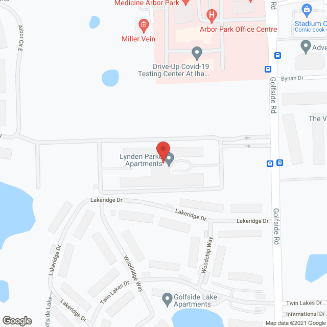 Lexington Club in google map