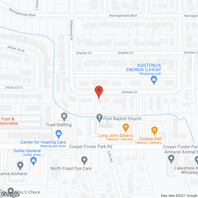 Herbert Drive Facility II in google map