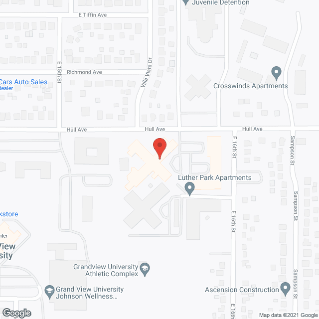 Trinity Center in google map
