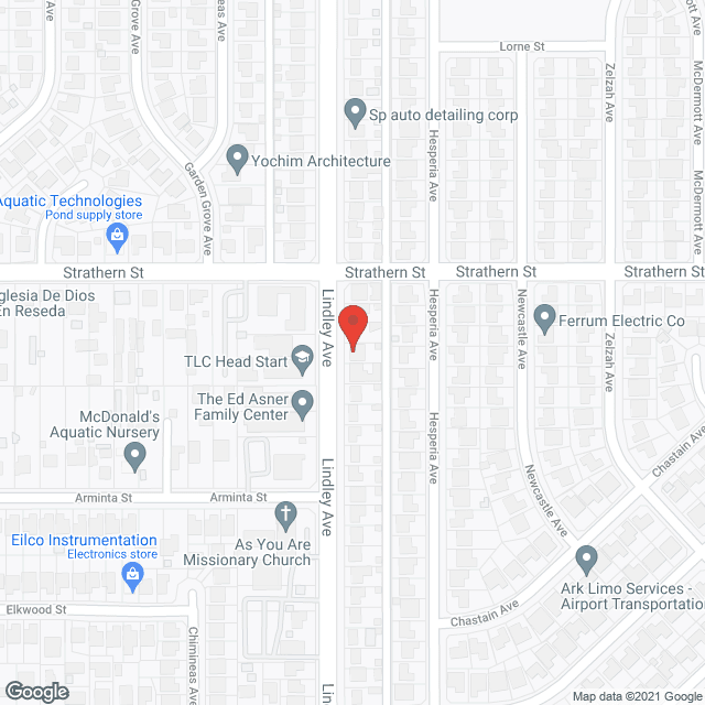 Hadassah Homes in google map