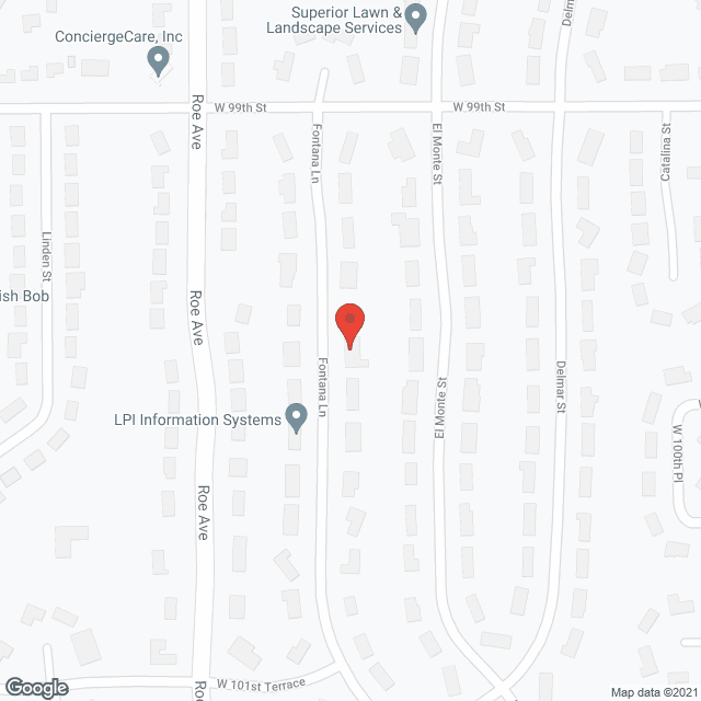 Care Haven Homes Fontana in google map