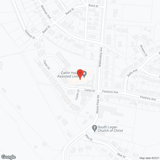 Carlin House in google map