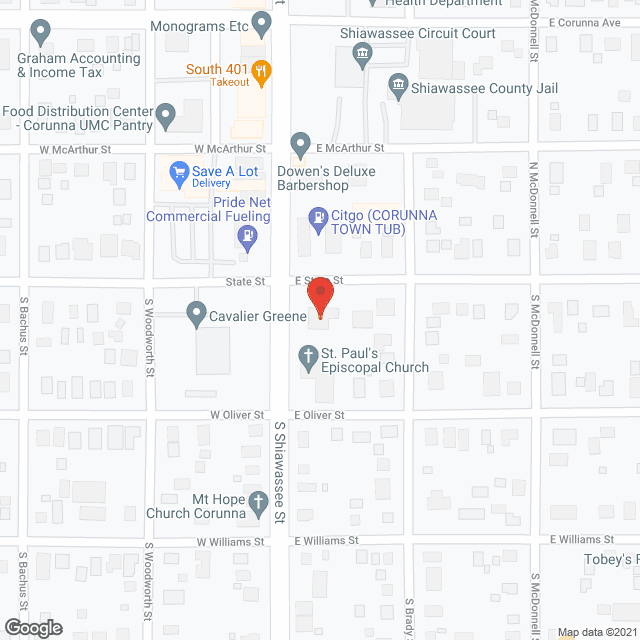 Pat's Place Adult Day Care in google map