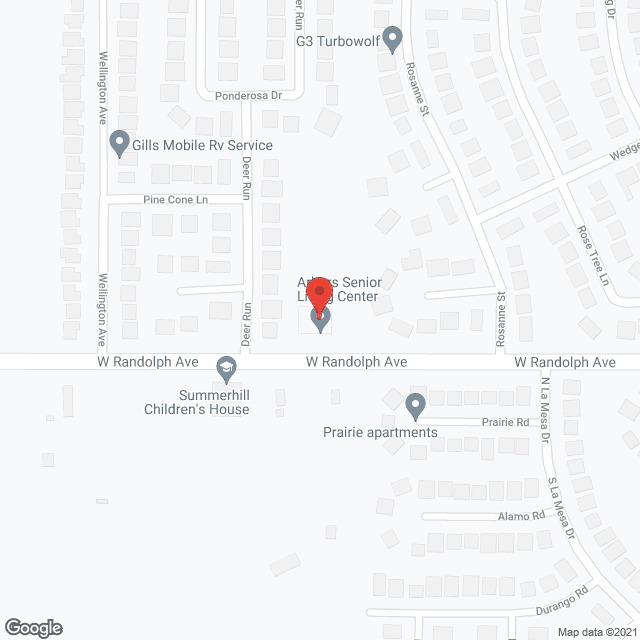 The Arbors Assisted Living Center in google map