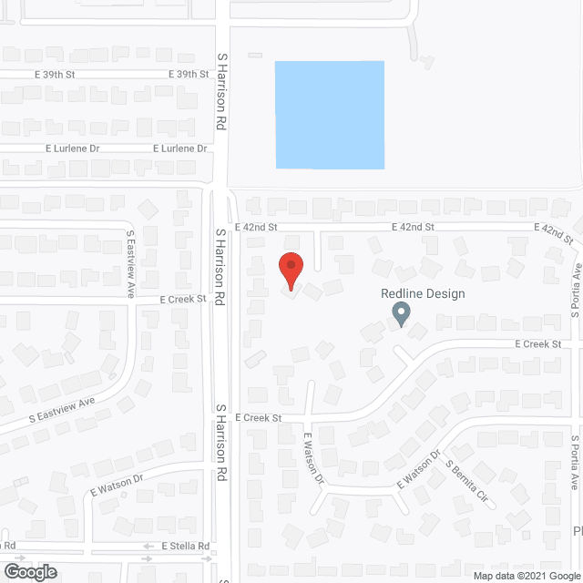 Omega Assisted Living II in google map