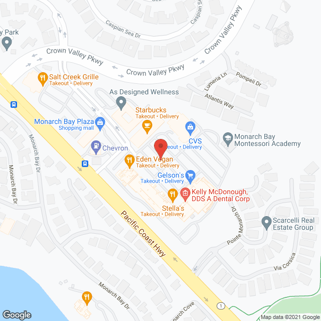 TheKey Dana Point in google map