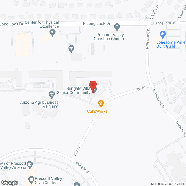 Sungate Villa in google map