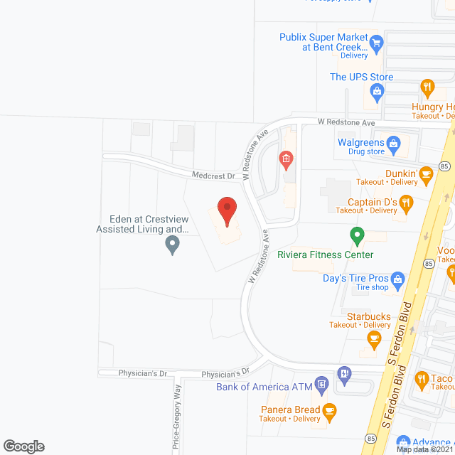 Crescent Park Village in google map
