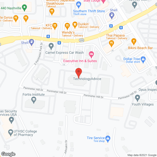 Suncrest Home Health- Nashville in google map