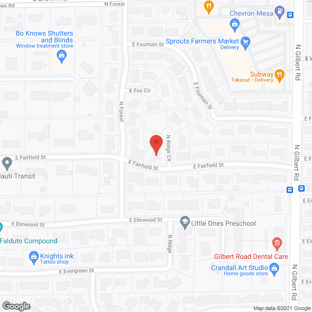 Sanctuary of Mesa in google map