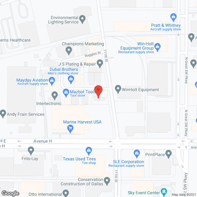 UT Home Health Care in google map