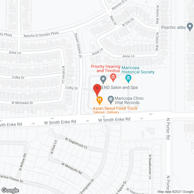 Comfort Keepers Maricopa in google map