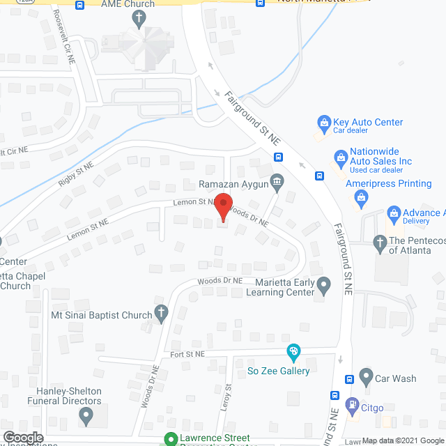 Harvey Home Healthcare in google map
