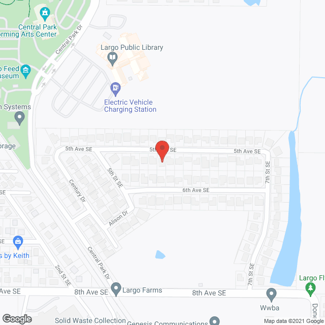 Lake Alison Assisted Living Facility in google map