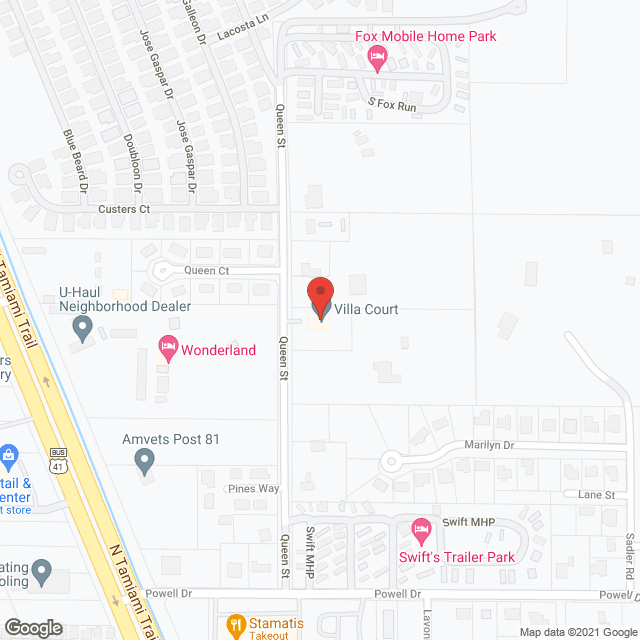 Villa Court in google map