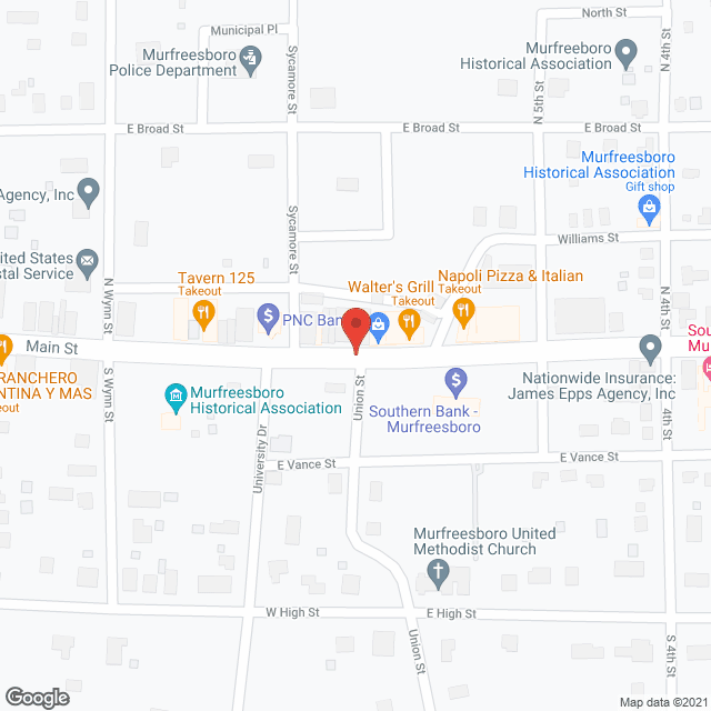 Murfreesboro Family Care Home in google map