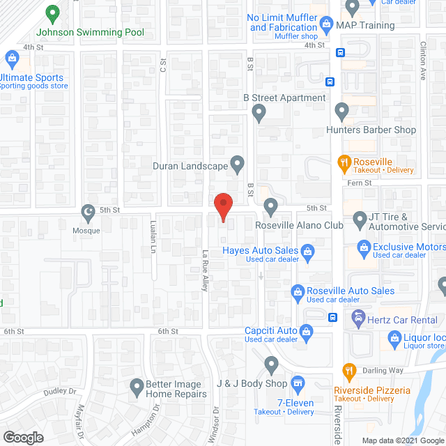 Riverside Senior Care Home in google map