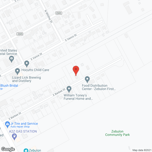 Jackson Family Care Home in google map