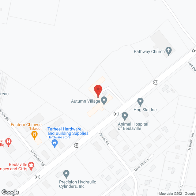Autumn Village in google map