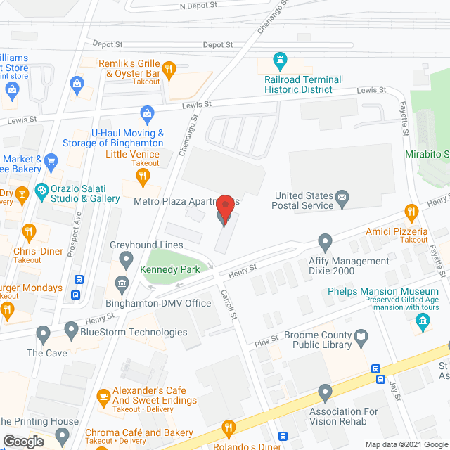 Metro Interfaith EHP in google map