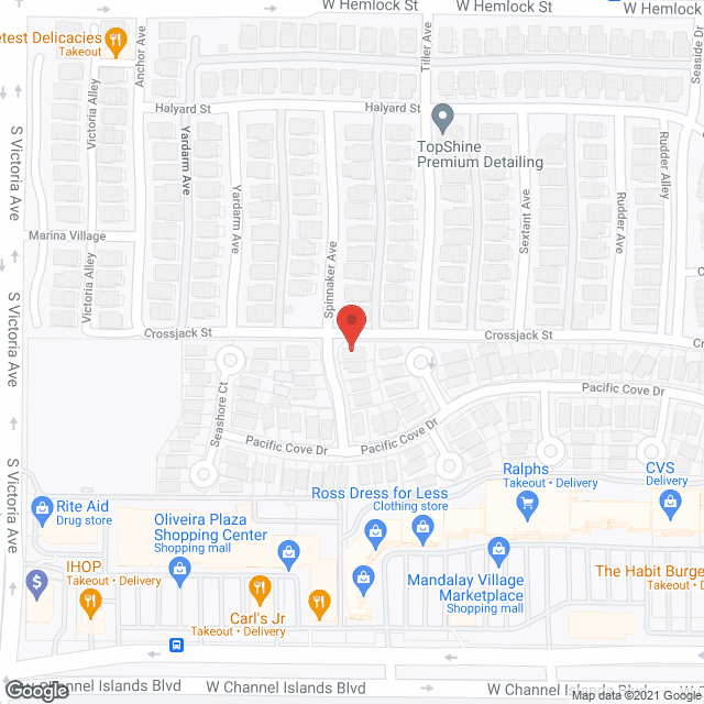 Southern California Senior Care in google map