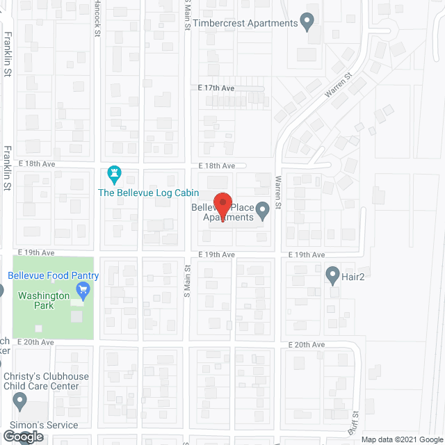 Bellevue Place in google map