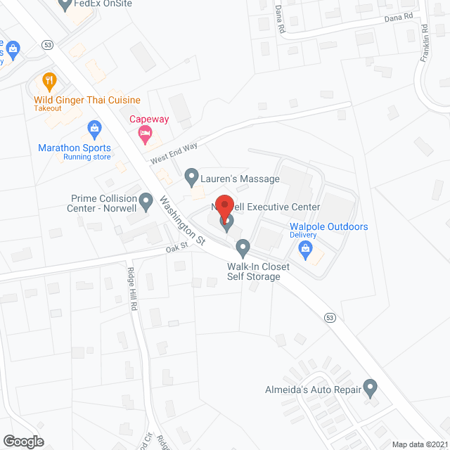 Community Home Care in google map