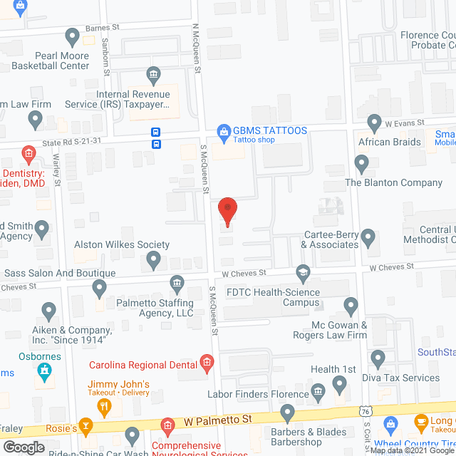 Evelyn's Residential Care Facility in google map
