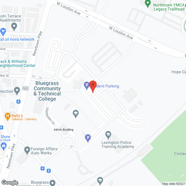 Bluegrass Personal Care Home in google map