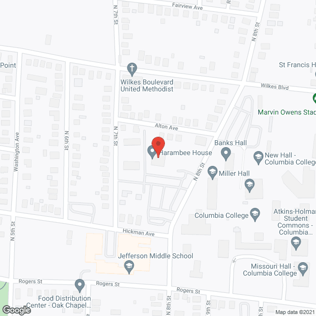 Harambee House, Inc in google map