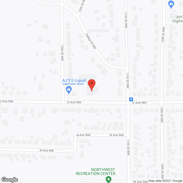 Cedar Crest Apartments in google map