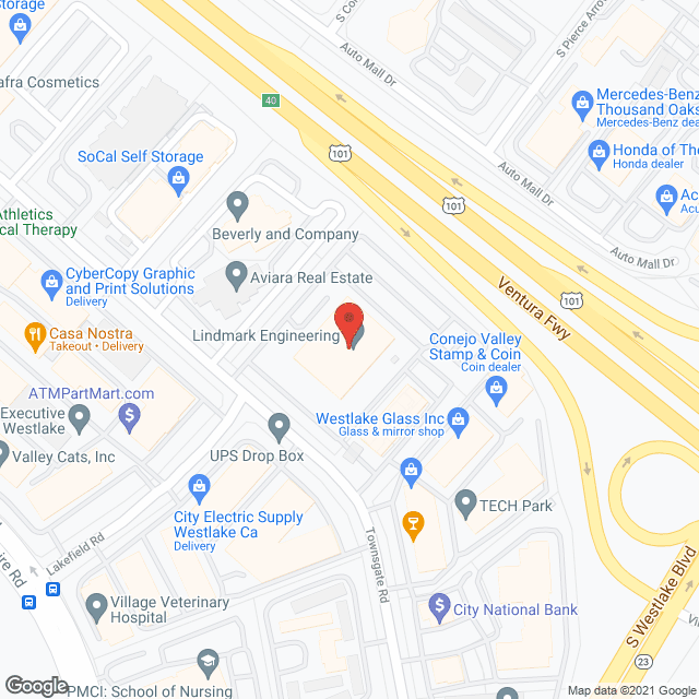 Accessible Health Care Ventura County in google map