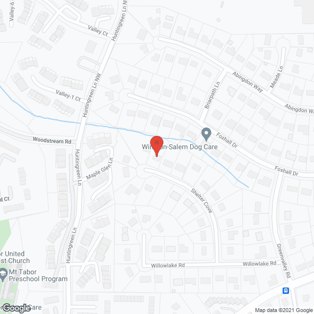 WAMU's Family Care Home in google map
