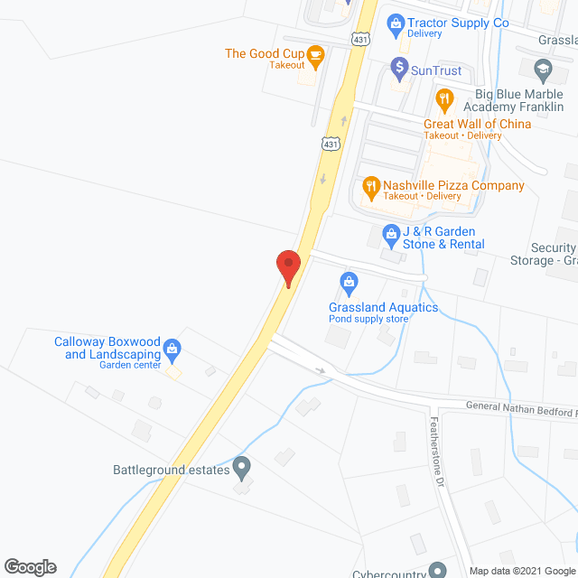 BrightStar Home Care in google map