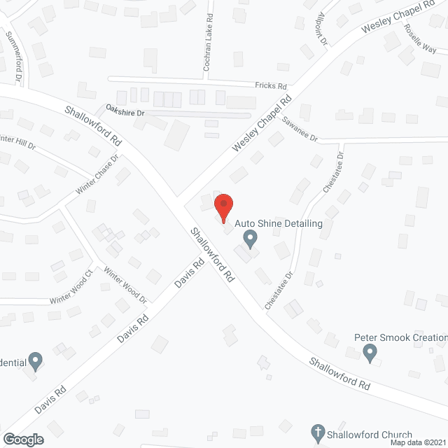 TLC Senior Care in google map