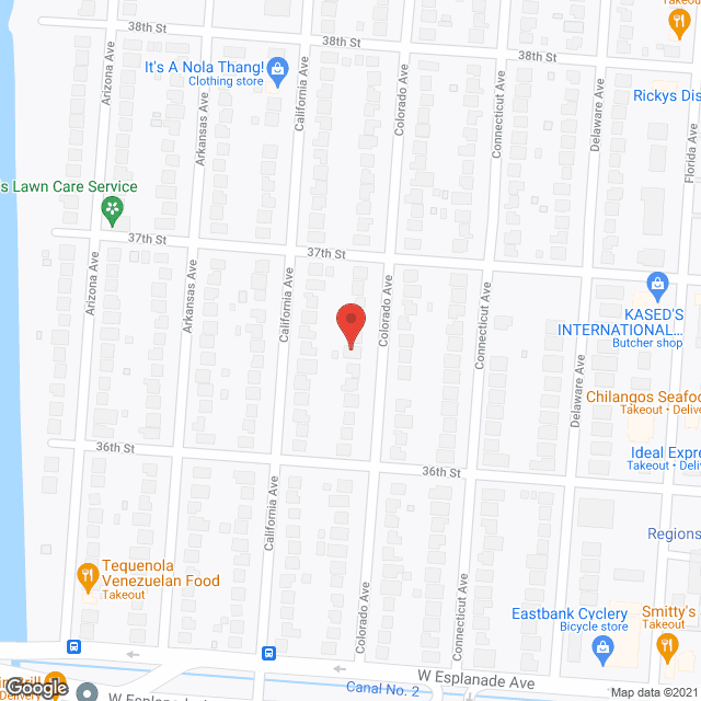 A and D Adult Residential Care - Kenner in google map