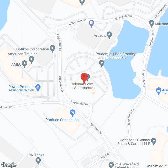 Colonial Point in google map