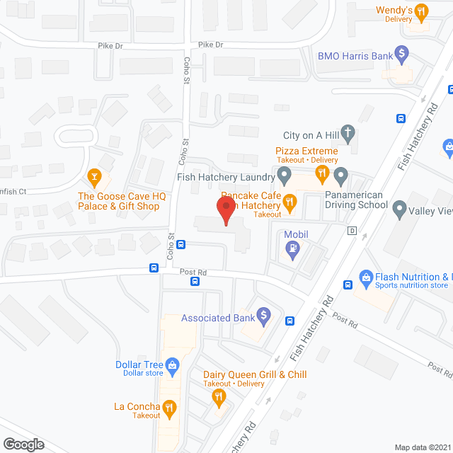 Southridge Village in google map