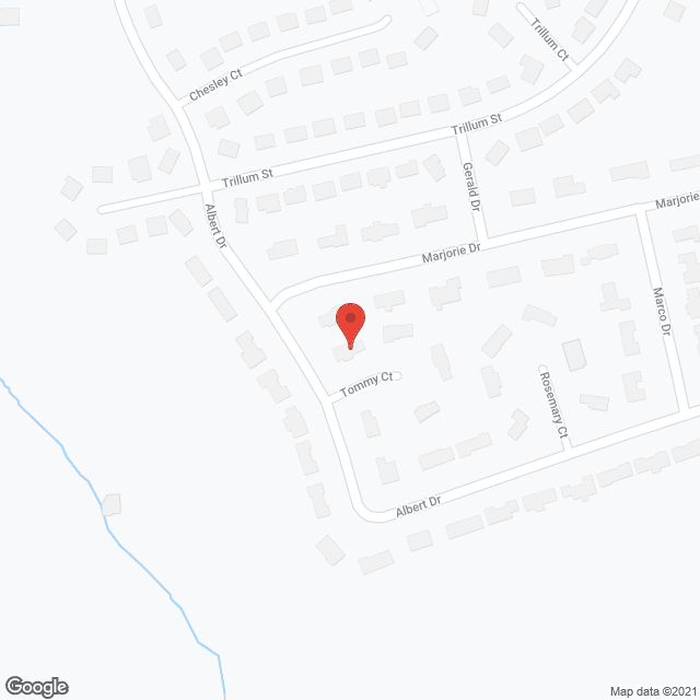 Paradise Acres in google map