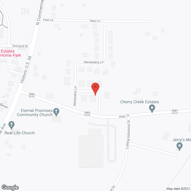 Cherry Creek Estates in google map