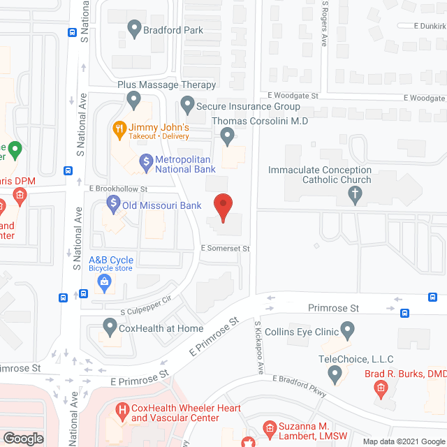 Hamilton Corporation in google map