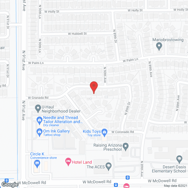 Agape Assisted Living Home in google map