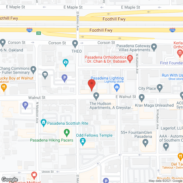 Caring Companions in google map
