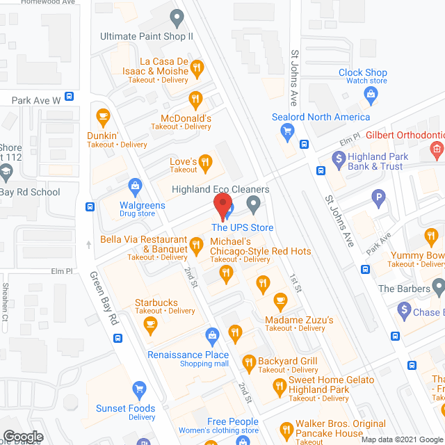 Apt Home Care in google map