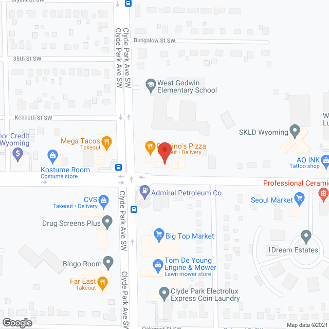 Arcadia Health Care in google map