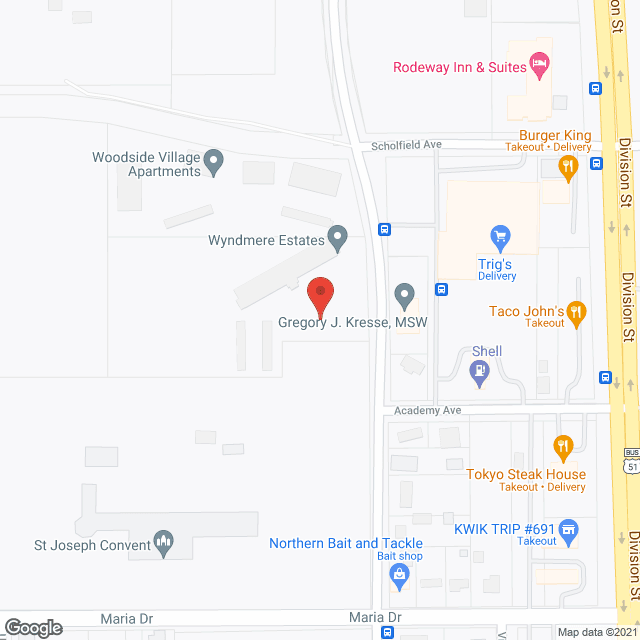 Wyndmere Estates in google map