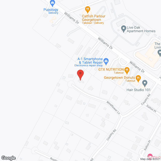 The Berkley House in google map