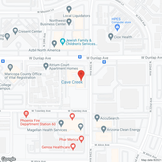 Caring Senior Service of Phoenix and West Valley in google map